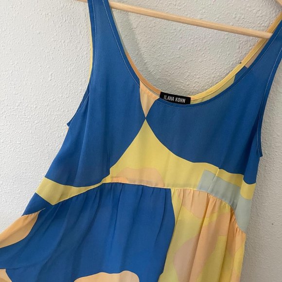 Ilana Kohn Silk Jigsaw Dress - Picture 3 of 4